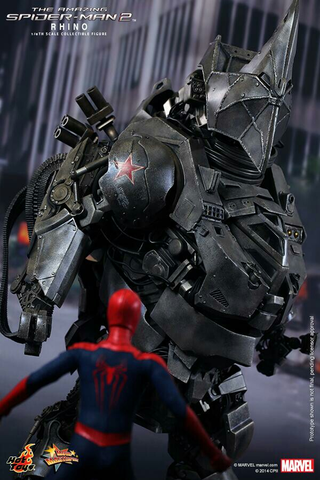 Illustration for article titled Hot Toys Rhino from ASM2 pic